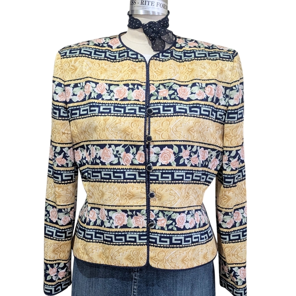 Papell Boutique Vintage Blazer Size 14